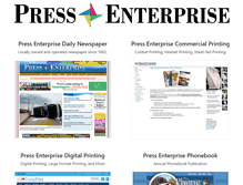 Tablet Screenshot of pressenterprise.net